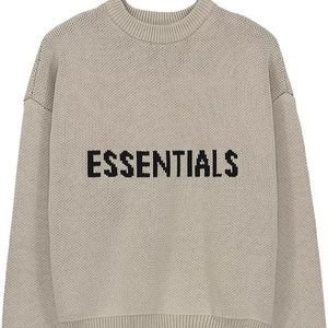Essentials crew neck knit sweater
